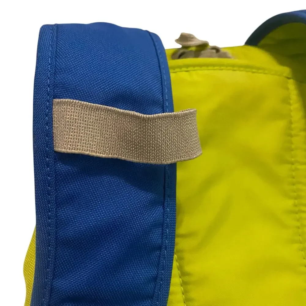 CamelBak Children's Kicker Hydration Backpack in blue and Lime Green High Vis